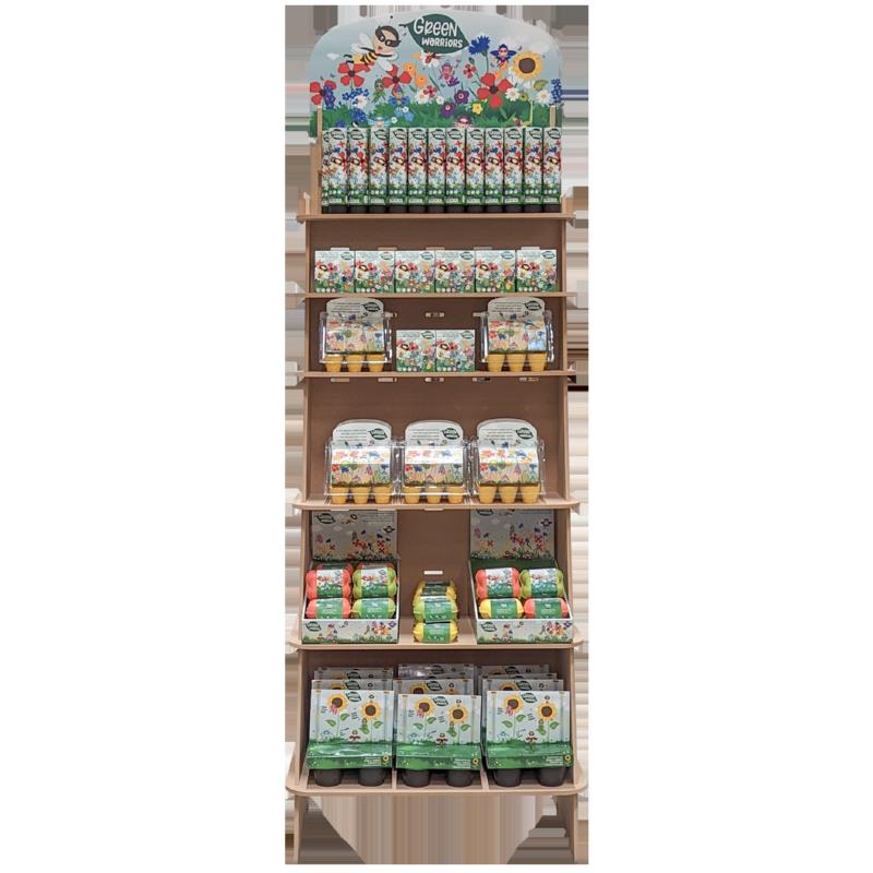 Display Wood Green Warriors®