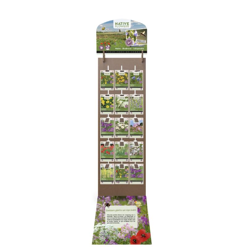 Buzzy® Display Native Flowers