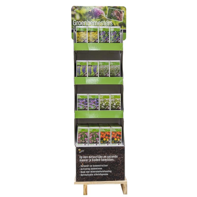 Buzzy® Display Groenbemesters 96st