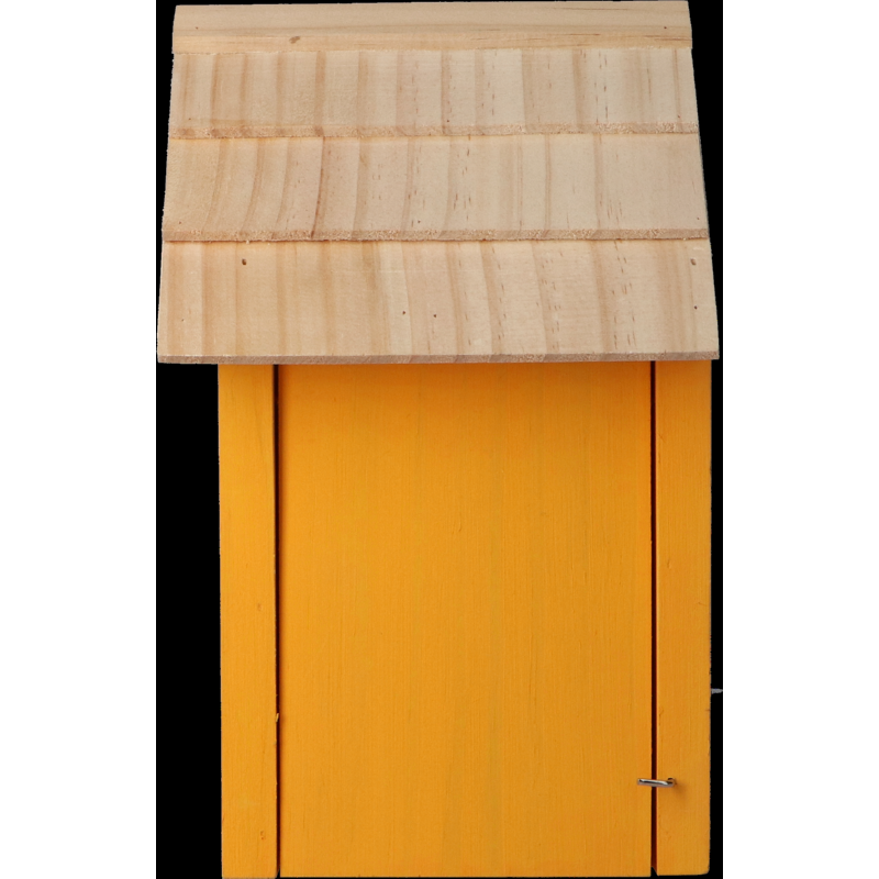 Bûten Home Beach Hut Sint Eustatius Orange nest box