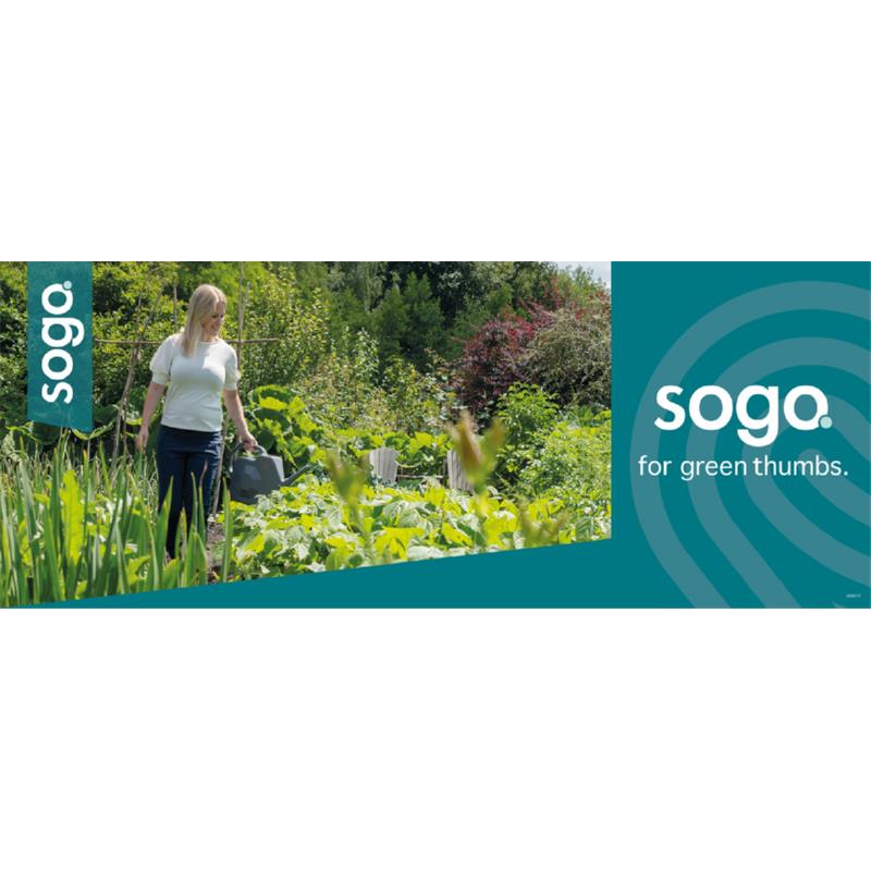 Kopkaart Wanzl Sogo Garden 39.7x99.5 cm