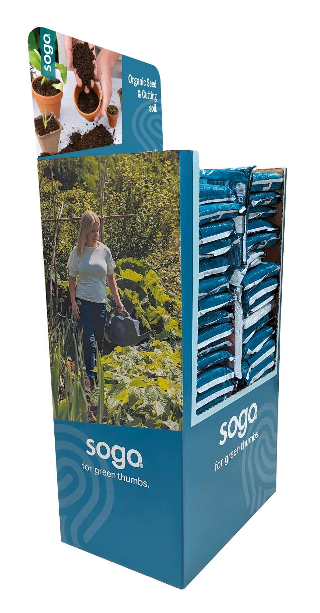 SOGO Display Biologische Zaai en Stekgrond 5l (68st)