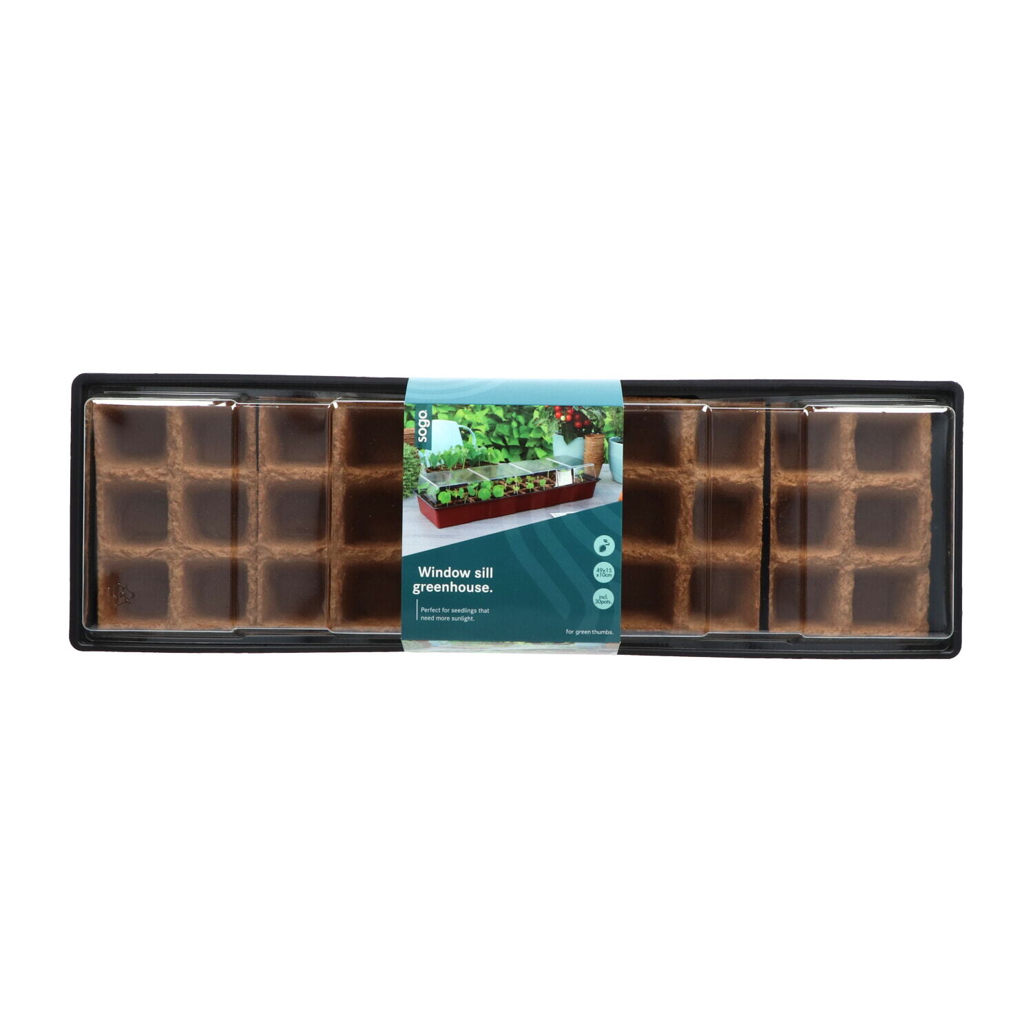 SOGO Display Greenhouse + 30pots (26st)