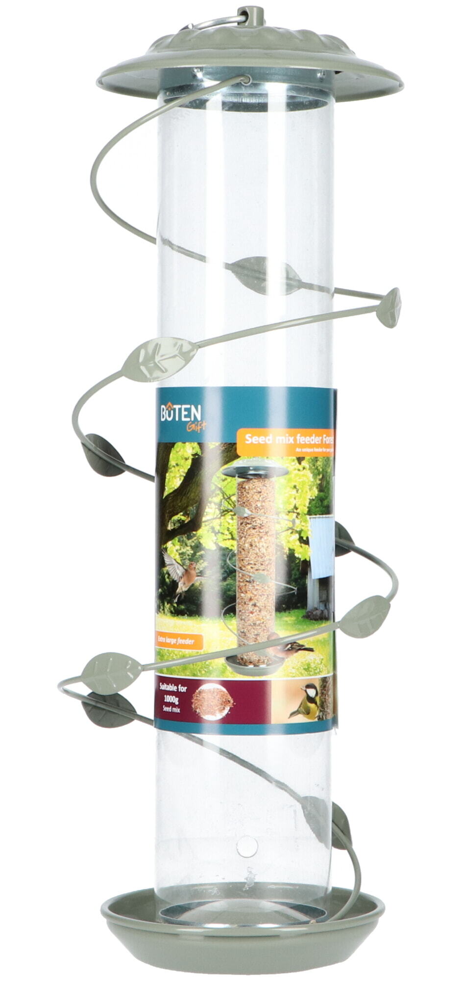 Bûten Gift Spiraal Zaad feeder Forest