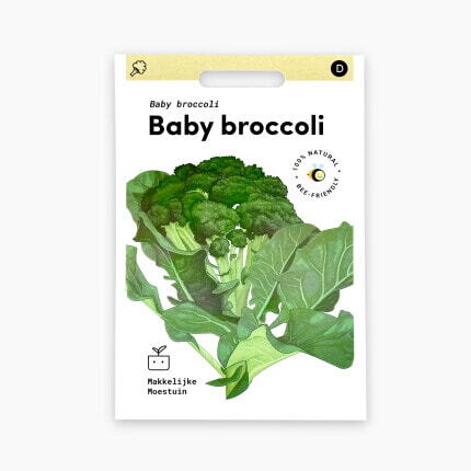 Makkelijke Moestuin Baby Broccoli Montobello F1