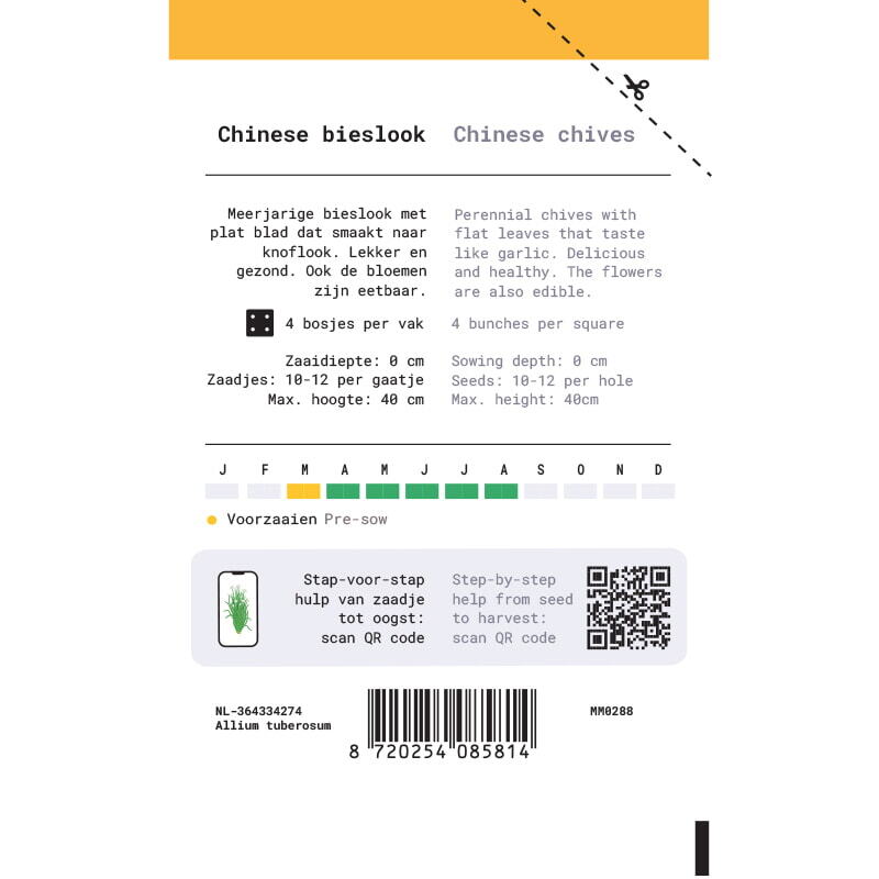 Makkelijke Moestuin Chinese Bieslook