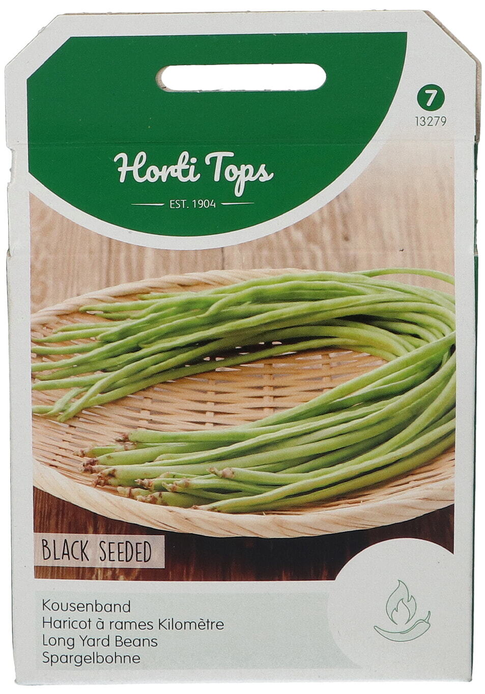Long Yard Beans Black seeded