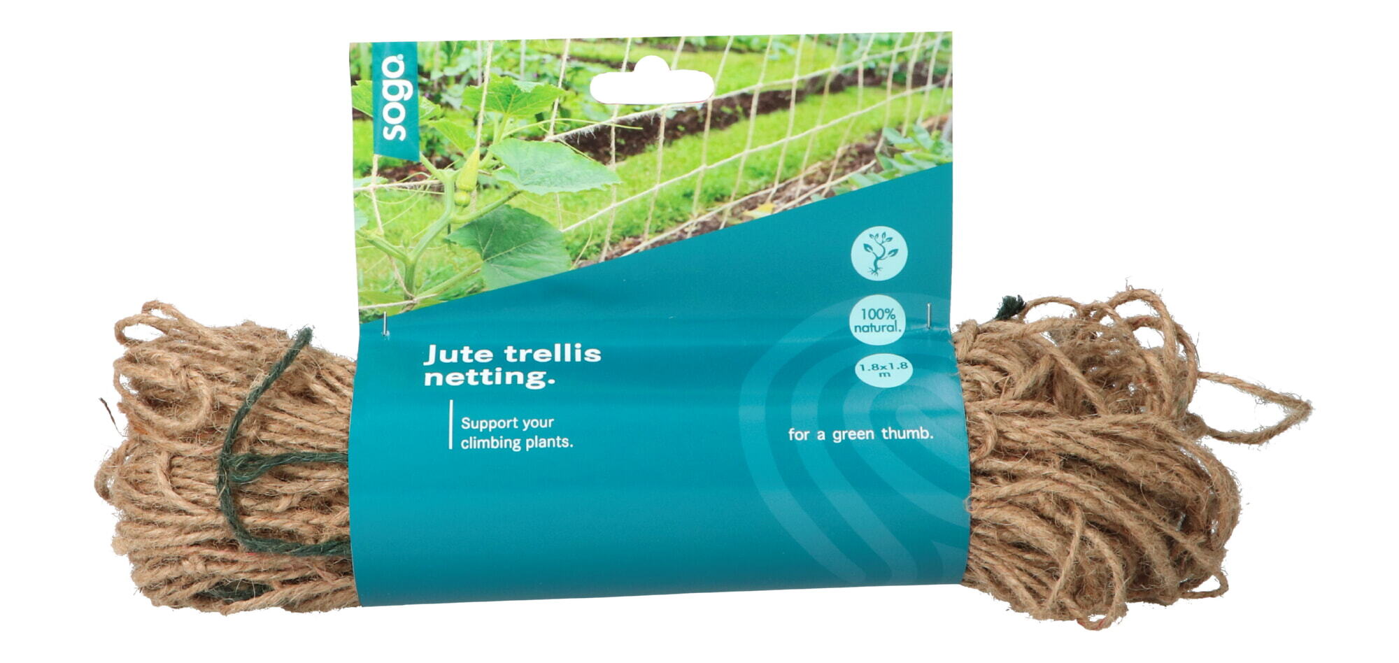 SOGO Garden net Jute 1.8x1.8m natural
