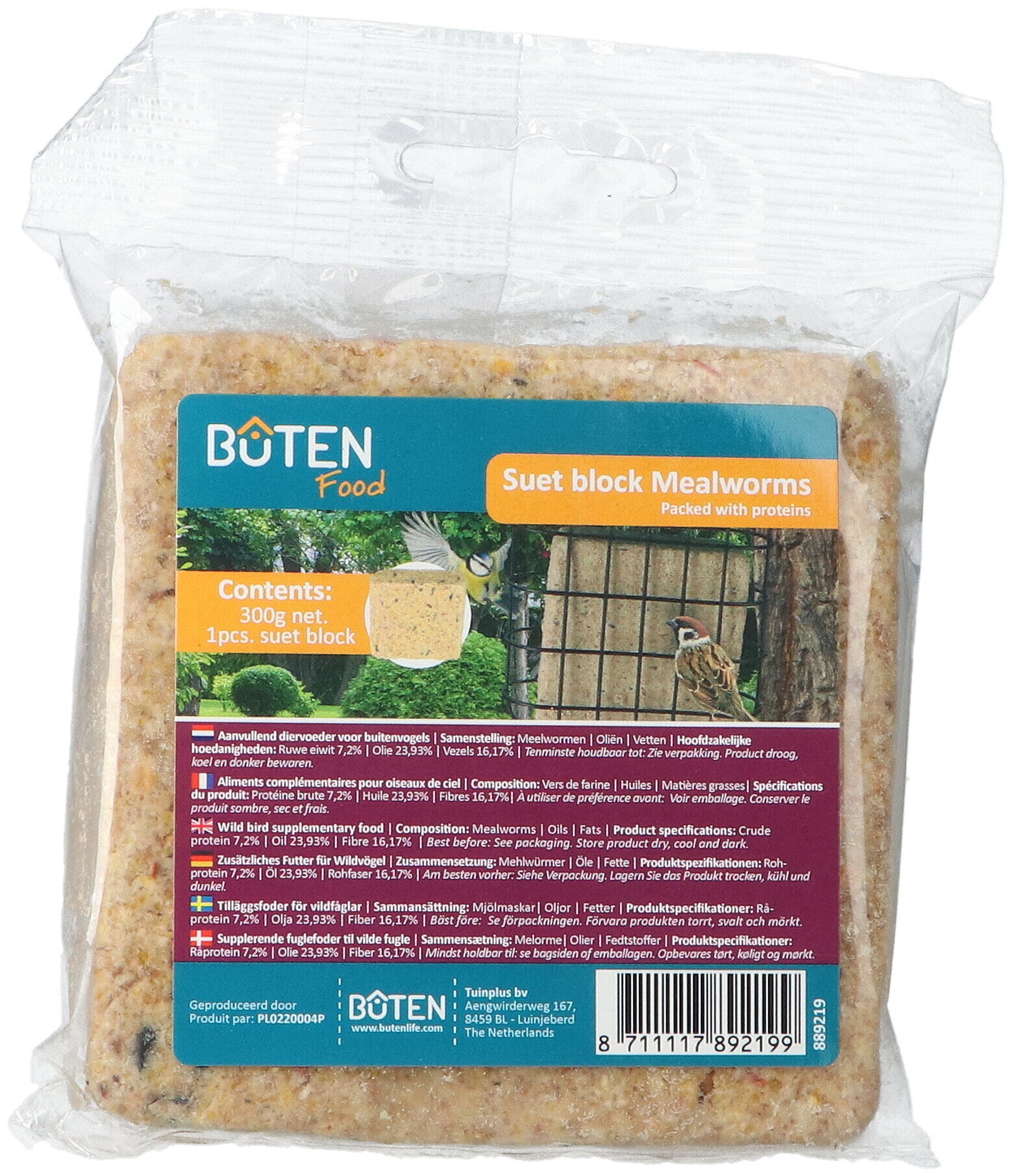 Bûten Food Suet Feast Mealworms 300 gr.