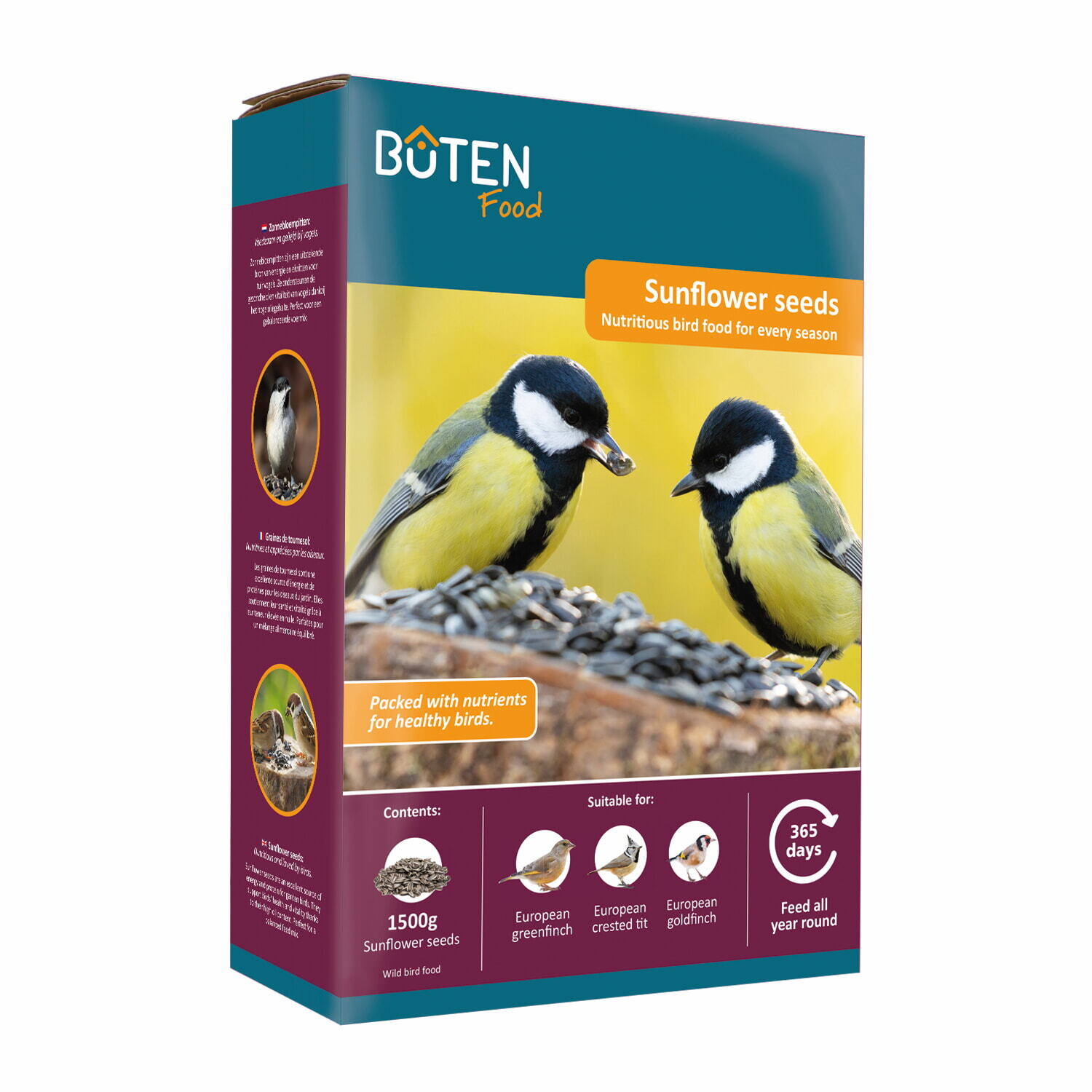 Bûten Food Sunflower Seeds 1.5kg