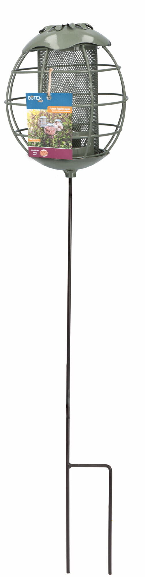 Bûten Gift Feeder stake zaad Forest