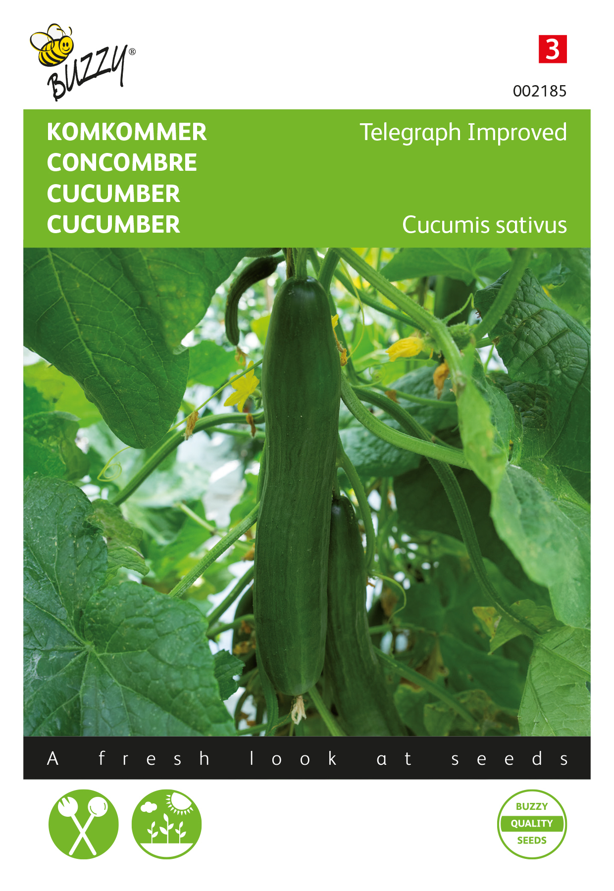 Buzzy® Komkommer Telegraph Improved