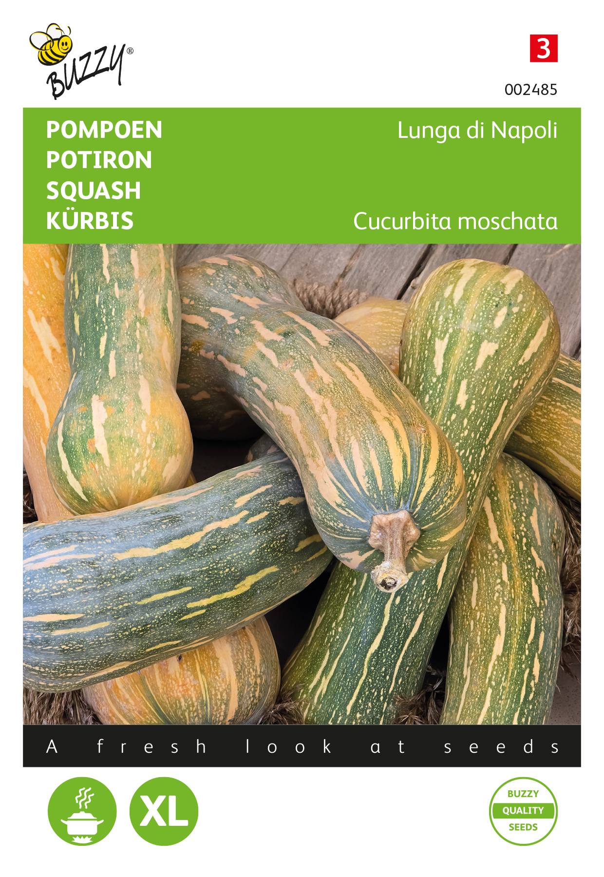 Buzzy® Squash Lunga di Napoli