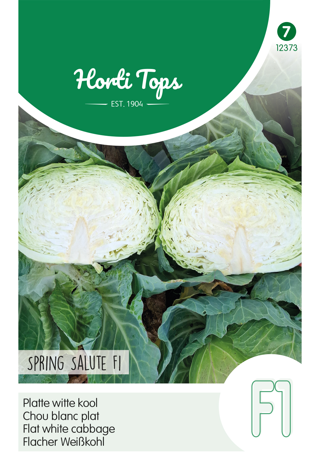 Horti Tops® Flat white cabbage Spring Salute F1