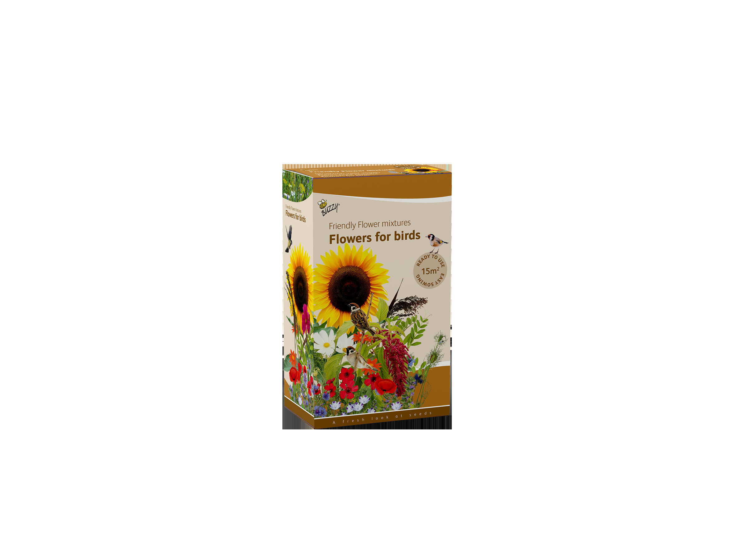 Buzzy® Friendly Flowers for birds 15m²
