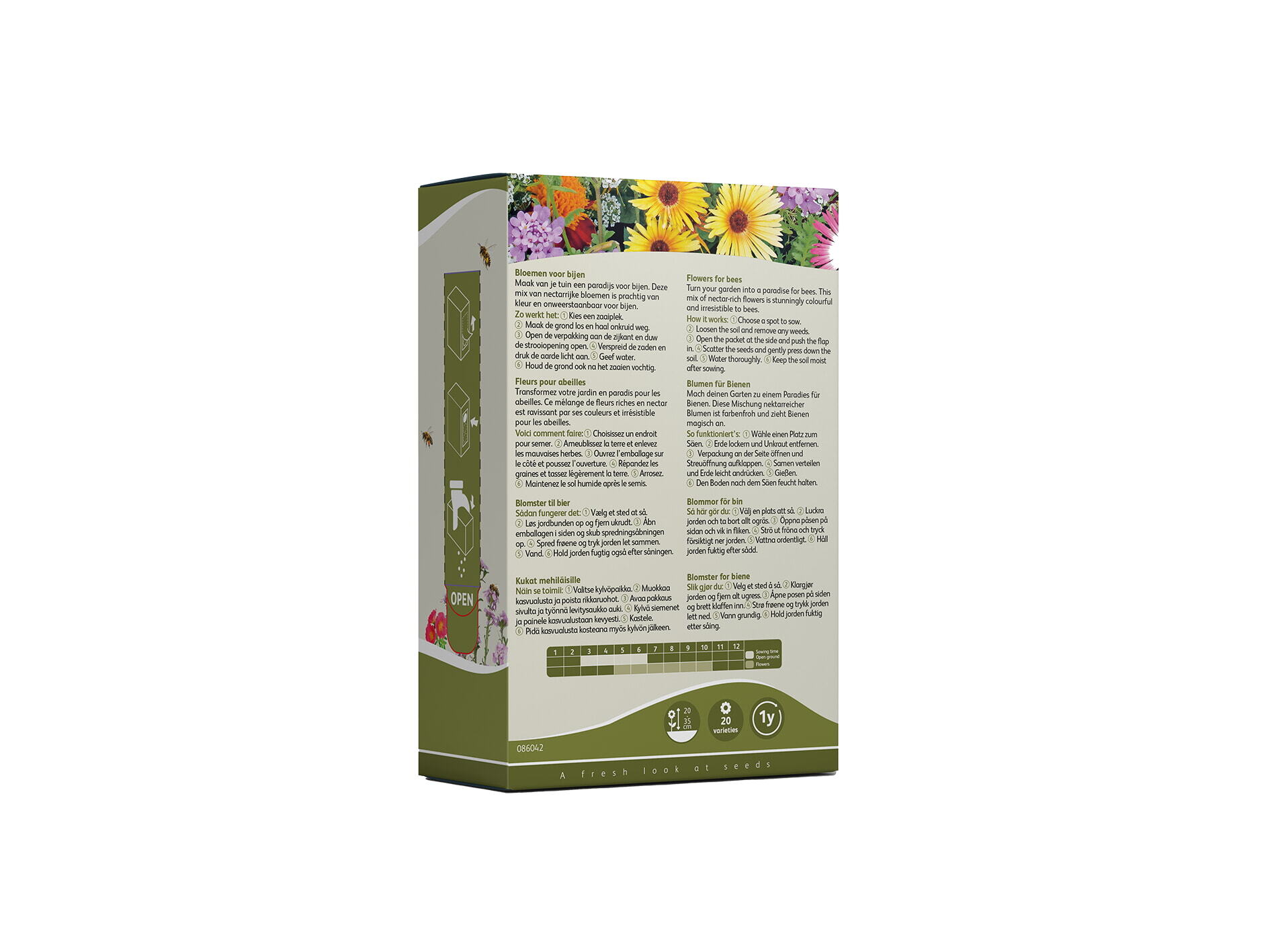 Buzzy® Friendly Flowers for bees 25m²