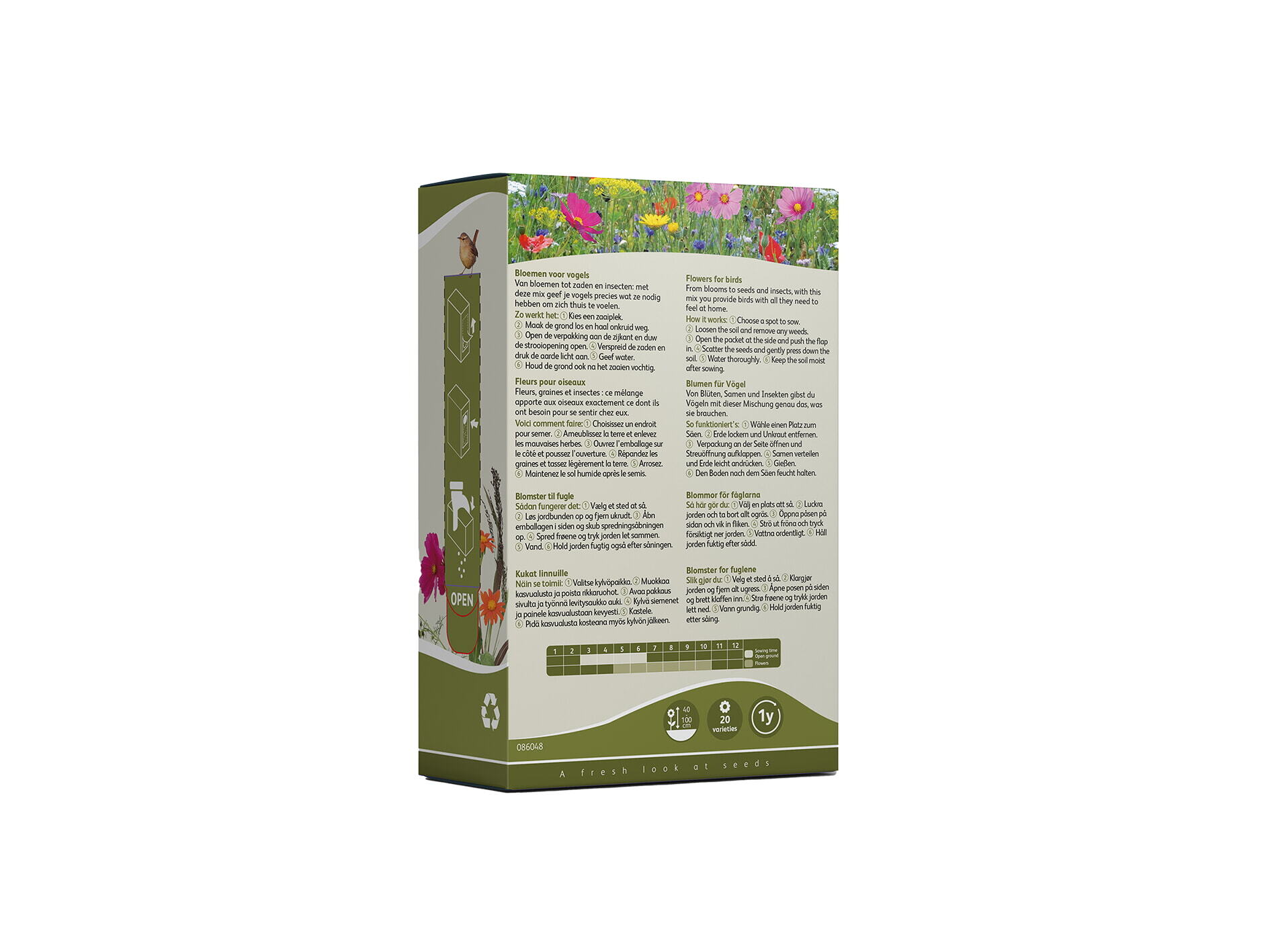 Buzzy® Friendly Flowers for birds 25m²