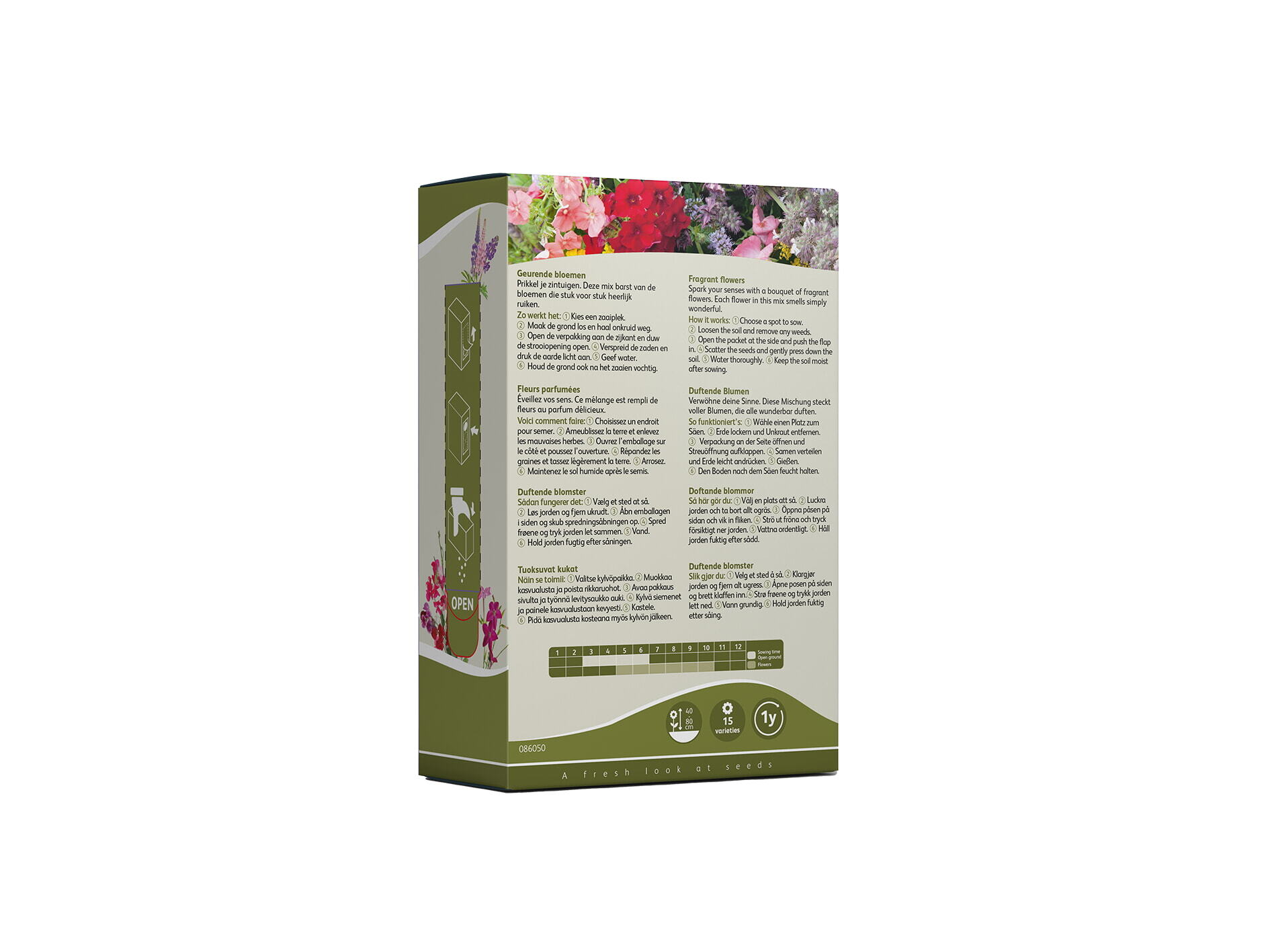 Buzzy® Strooidoosje Friendly Flowers Geurende 25m²