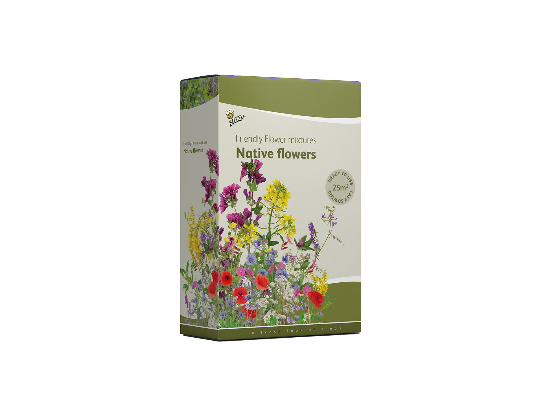 Buzzy® Friendly Flowers Native 25m²