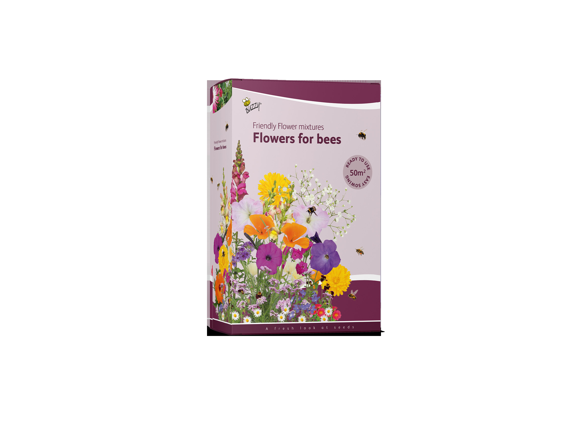 Buzzy® Friendly Flowers for bees 50m²