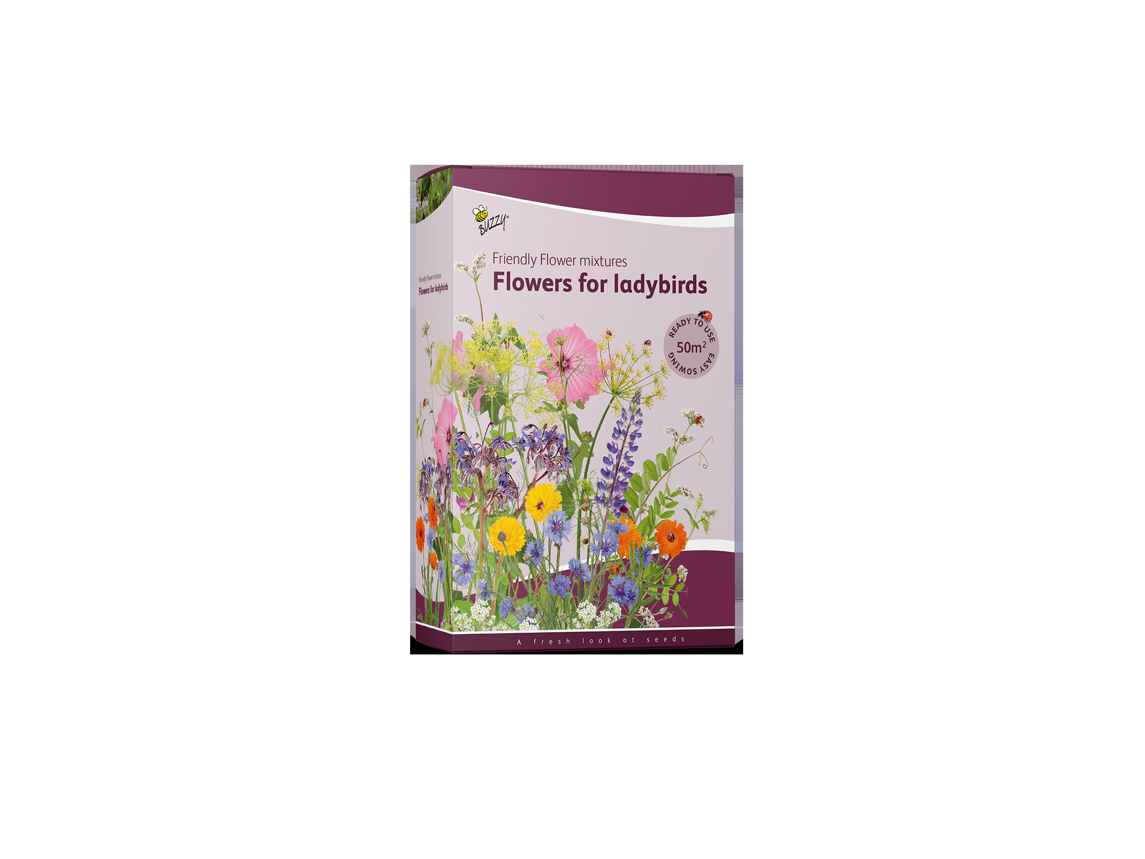 Buzzy® Friendly Flowers for ladybirds 50m²