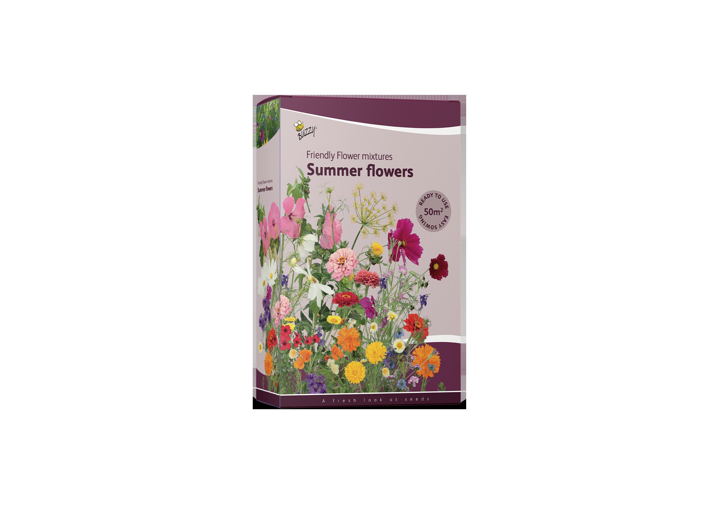 Buzzy® Friendly Flowers Summer flowers 50m²
