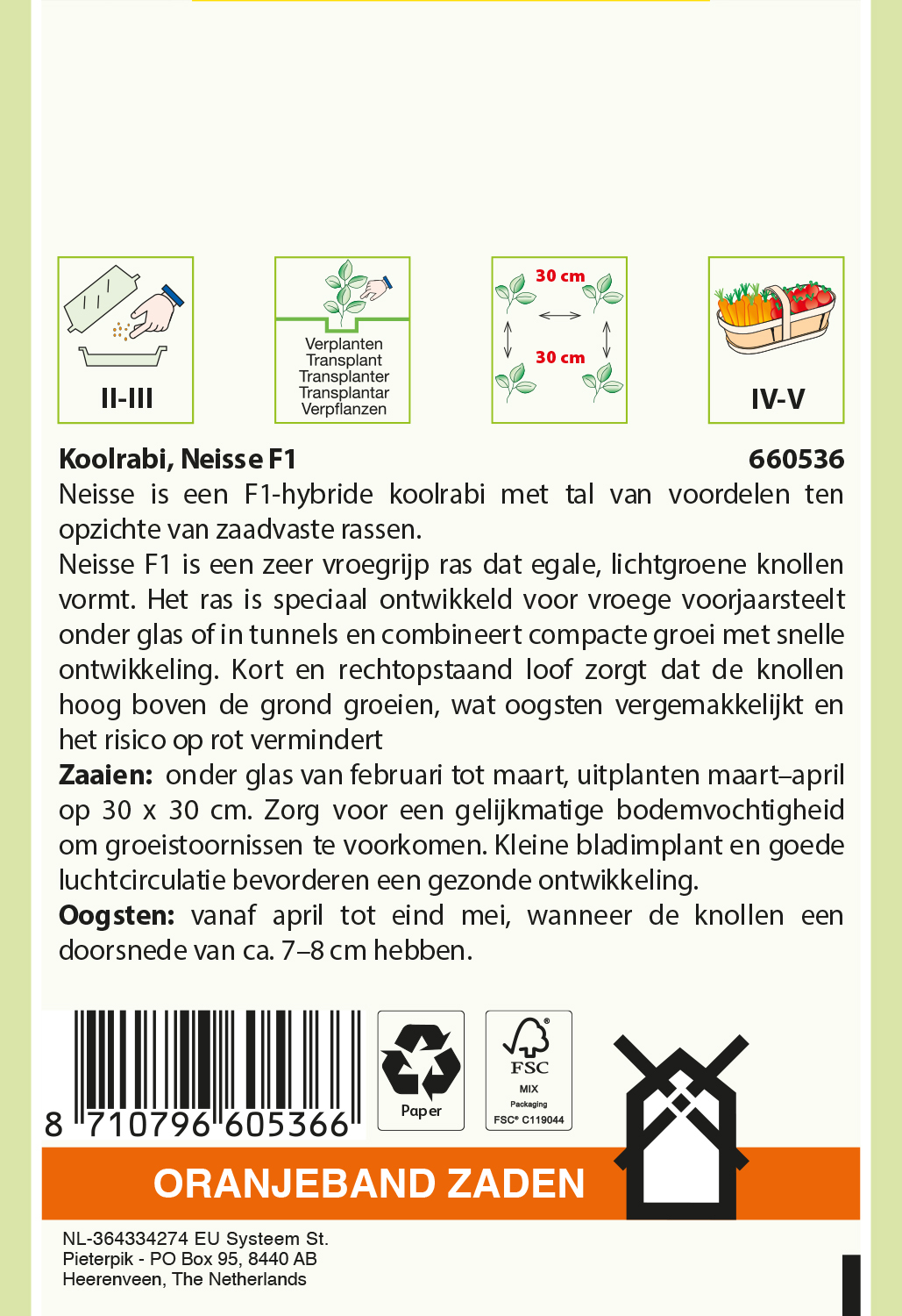 OBZ Koolrabi Neisse F1