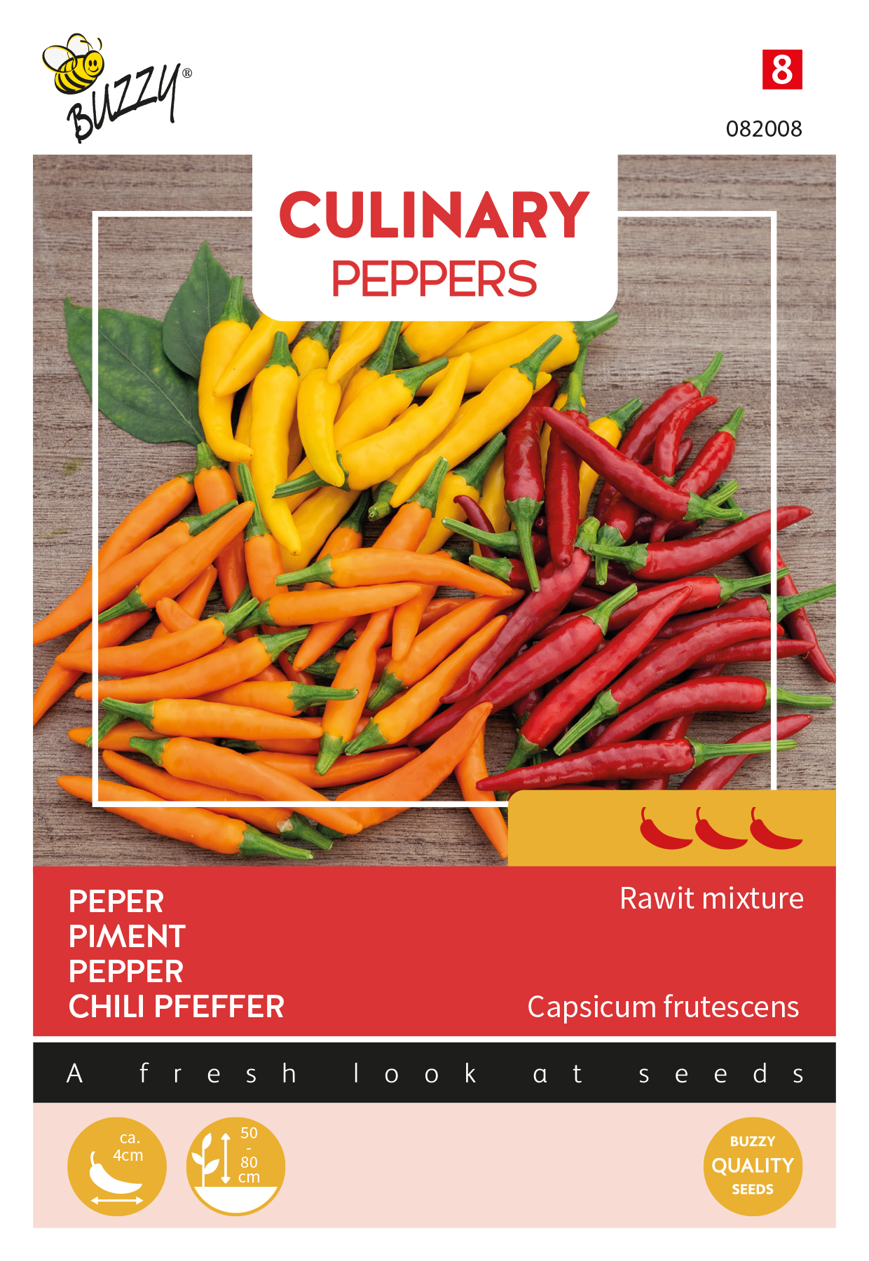 Buzzy® Culinary Peppers Rawit mix