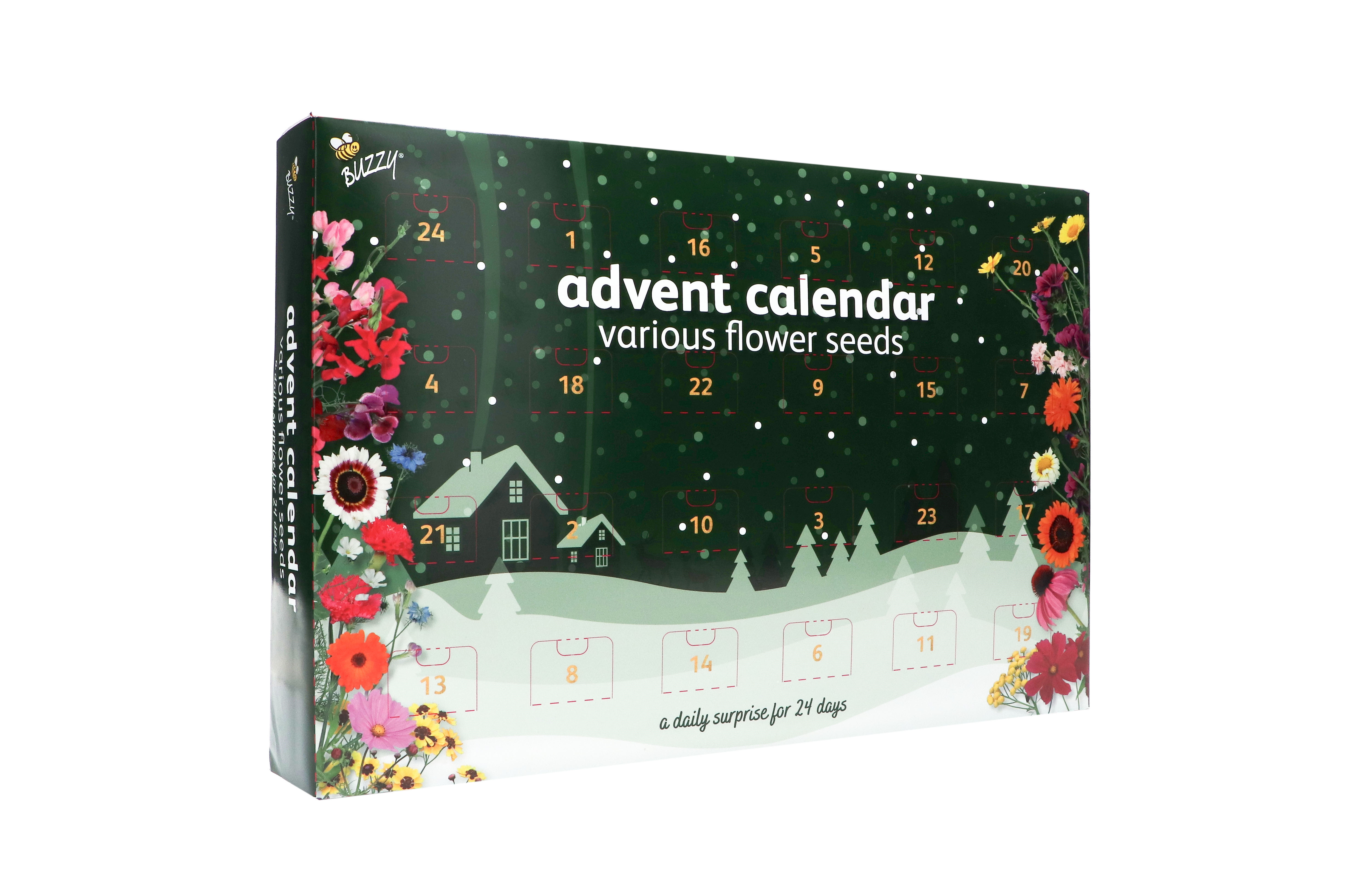Buzzy® Advent calender flowers
