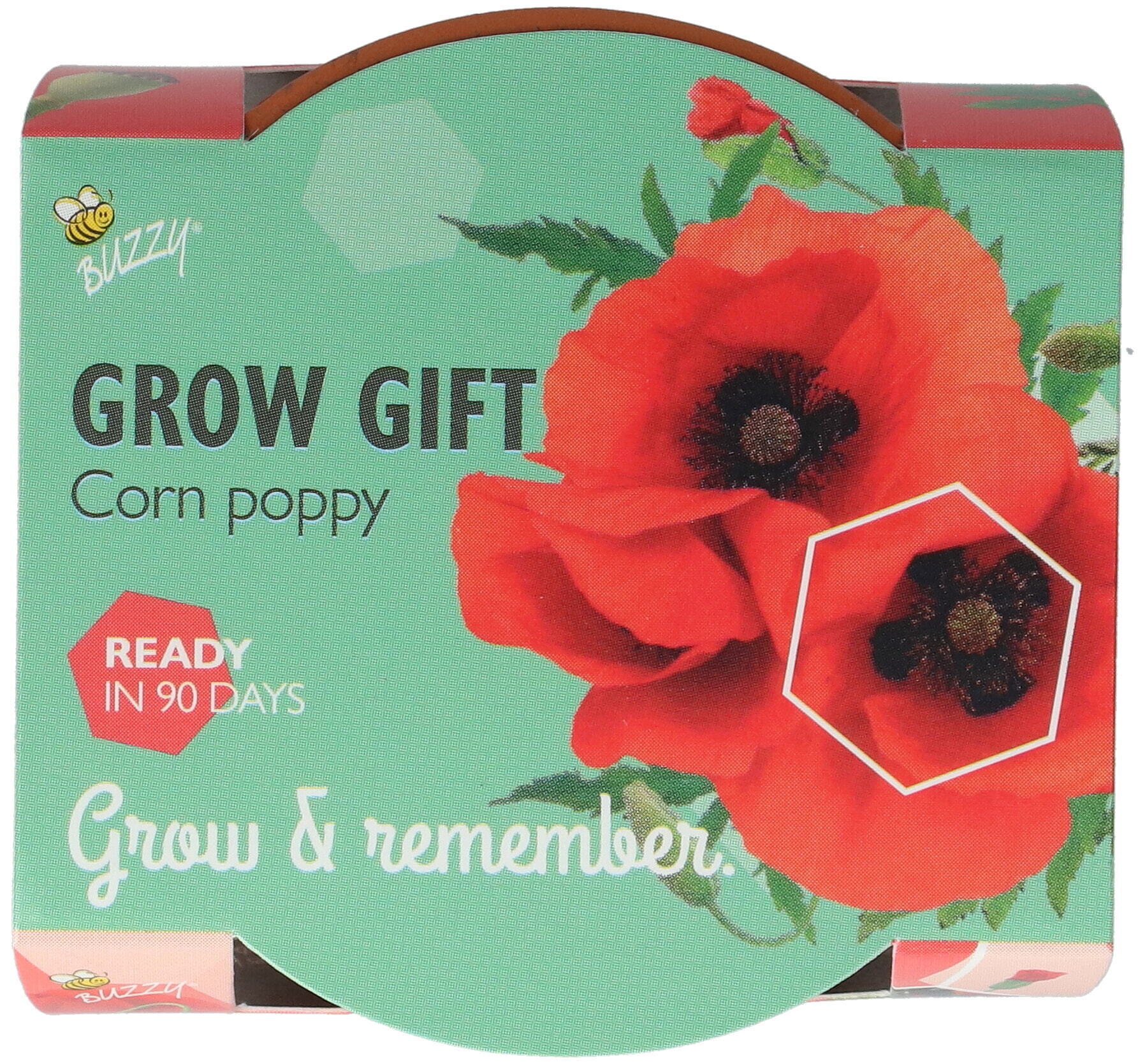 Buzzy® Grow Gifts Poppy 30st. in display