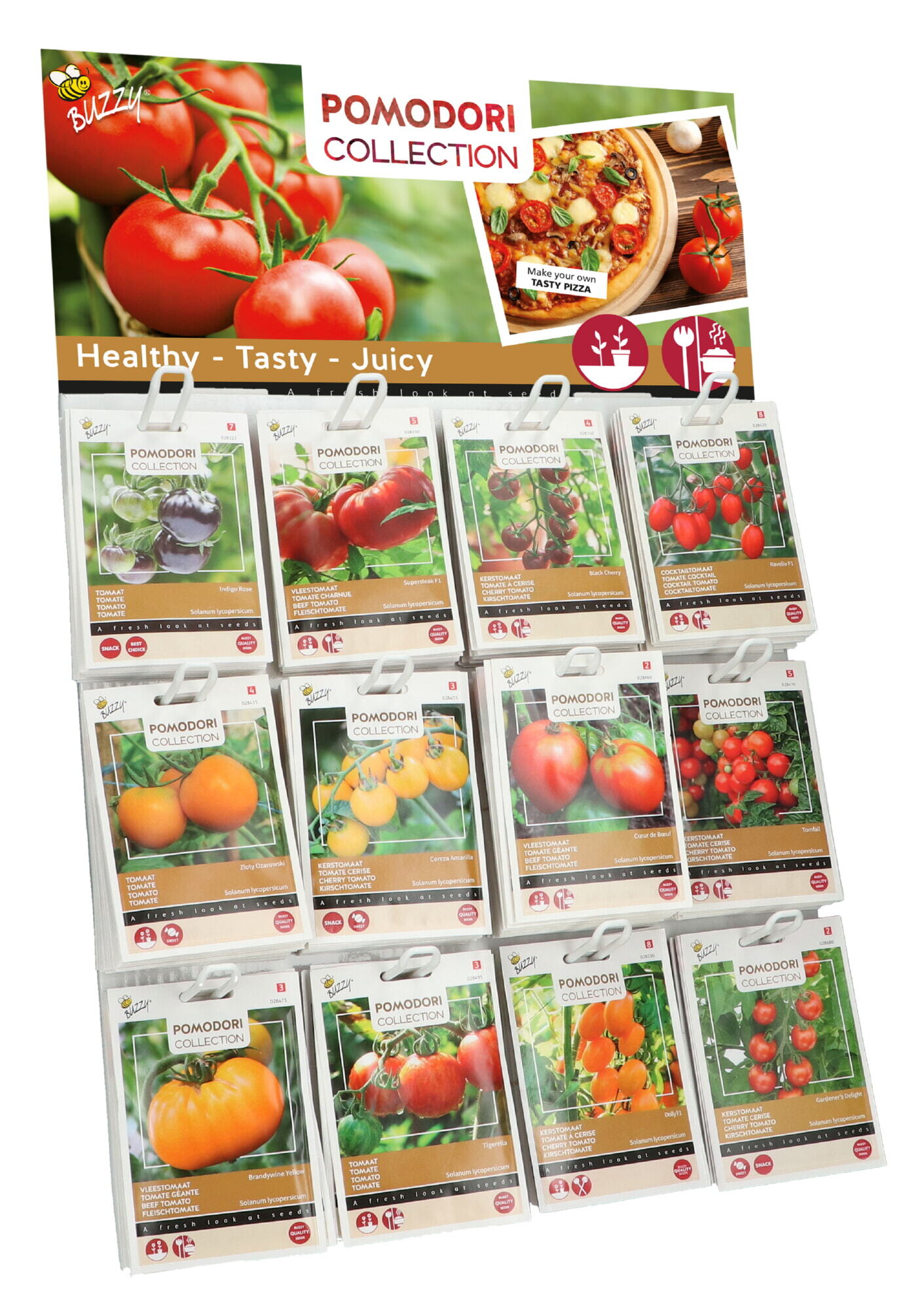Buzzy® Display Pomodori 12x15