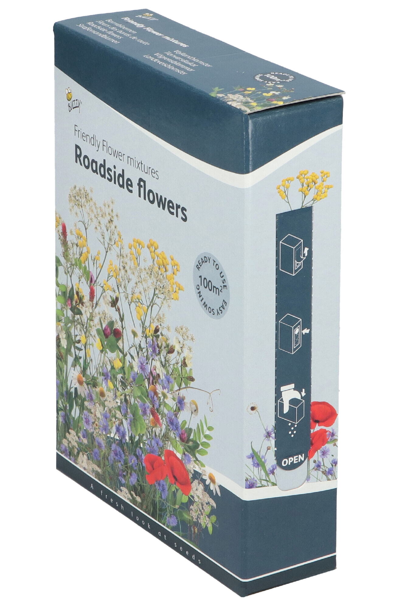 Buzzy® Friendly Flowers Roadside flowers 100m²