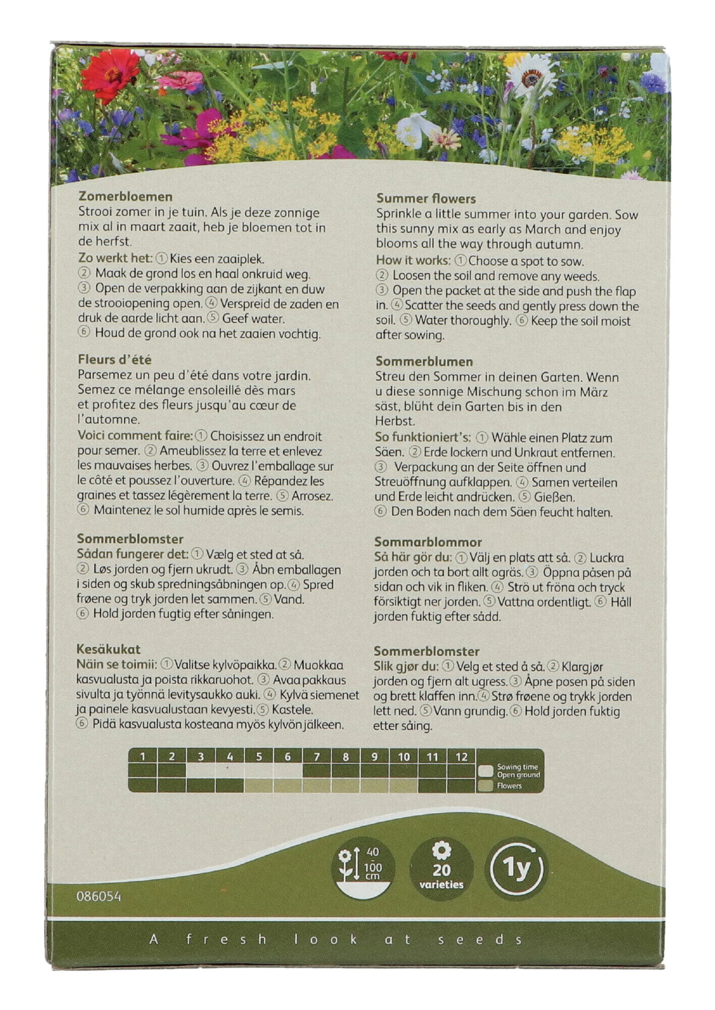 Buzzy® Friendly Flowers Summer flowers 25m²