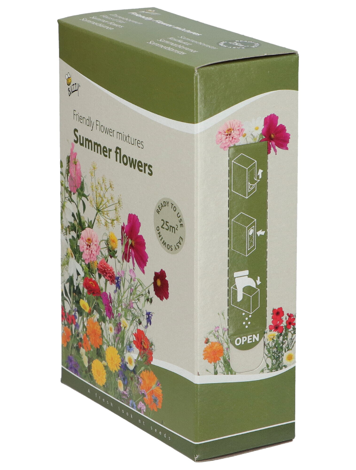 Buzzy® Friendly Flowers Summer flowers 25m²