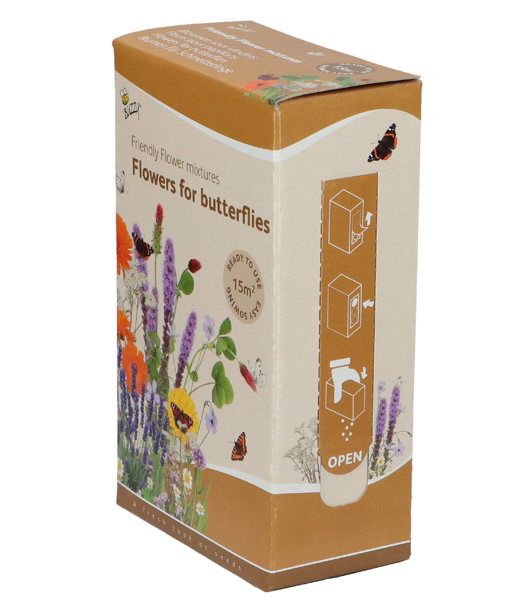 Buzzy® Friendly Flowers for butterflies 15m²