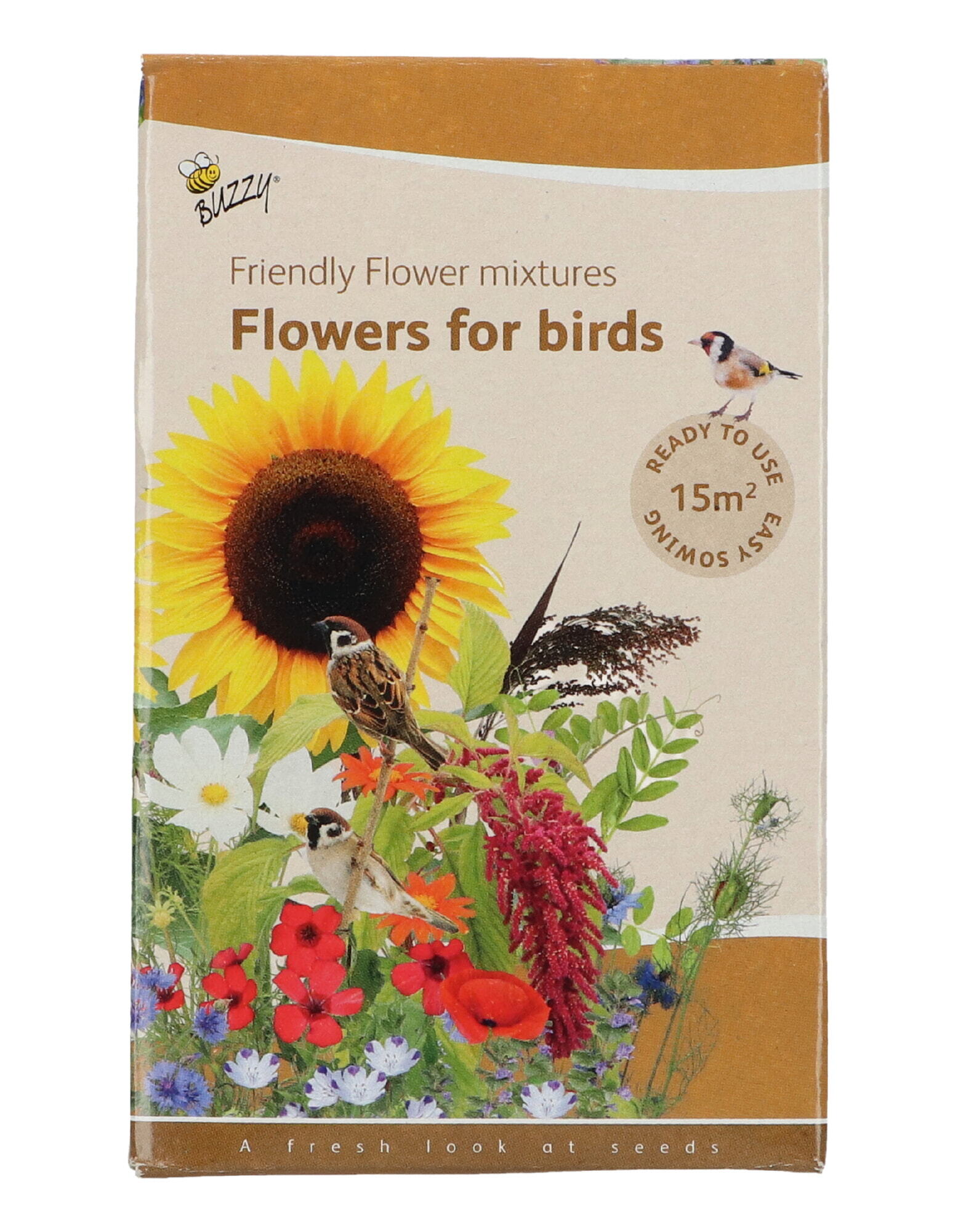 Buzzy® Friendly Flowers for birds 15m²