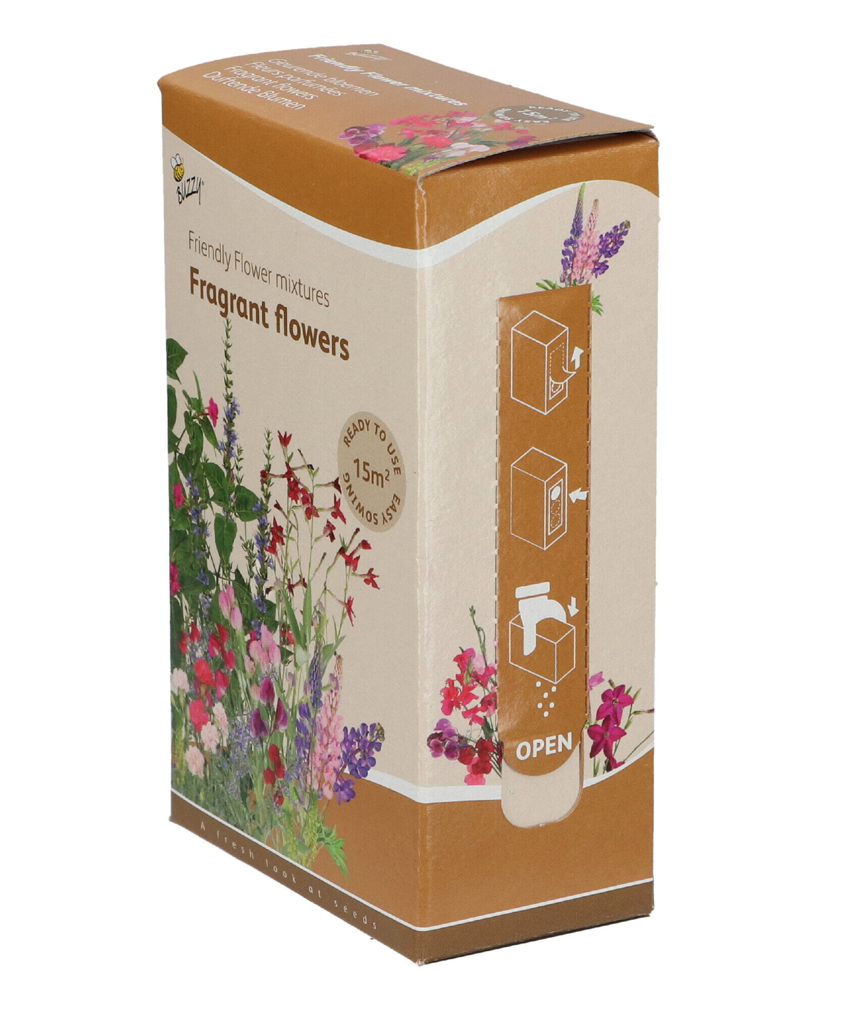 Buzzy® Friendly Flowers Fragrant 15m²