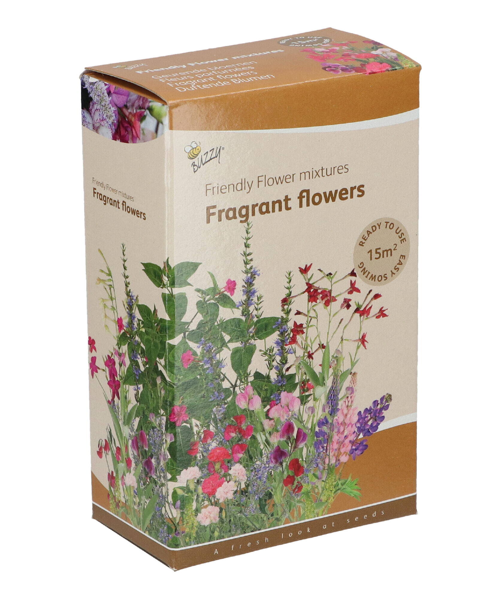 Buzzy® Friendly Flowers Fragrant 15m²
