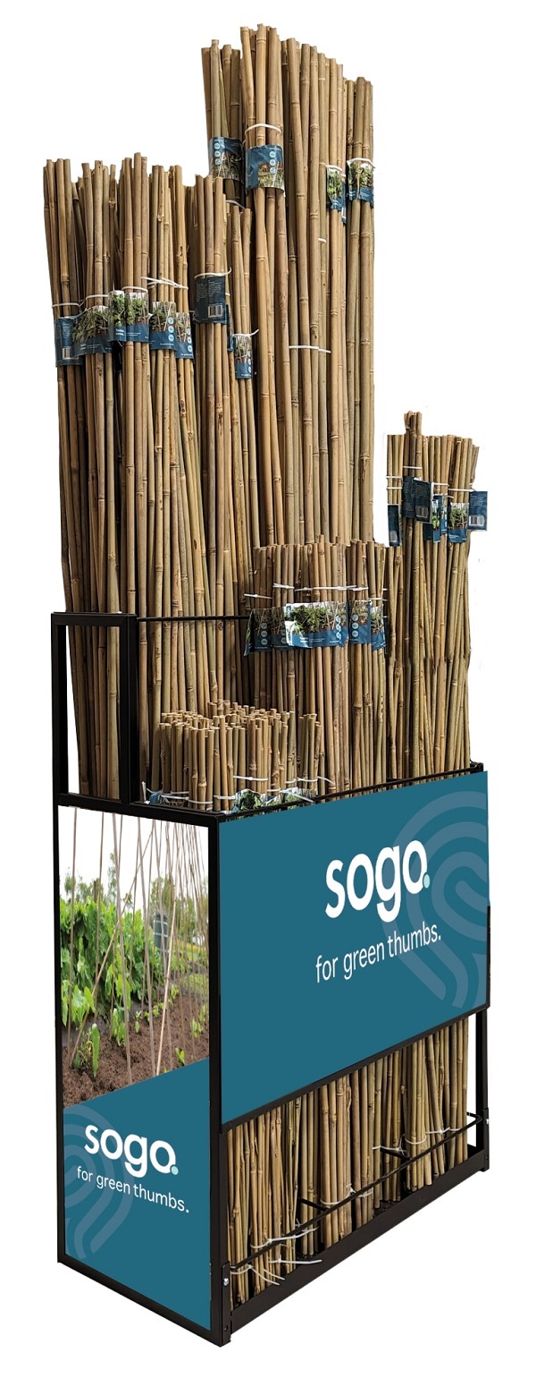 SOGO Display Bamboo Canes