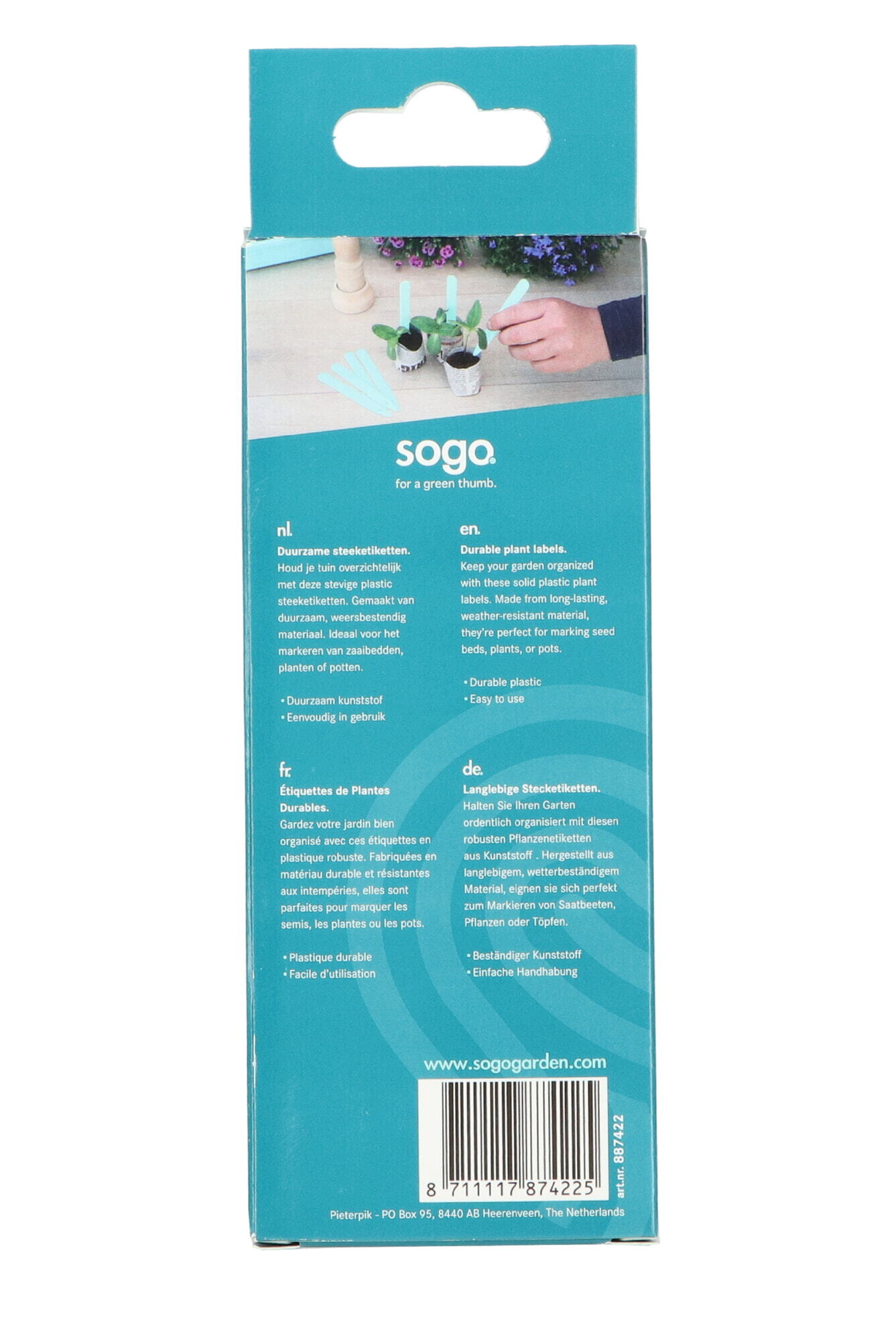 SOGO Durable Plant Labels 12.5cm 50pcs.