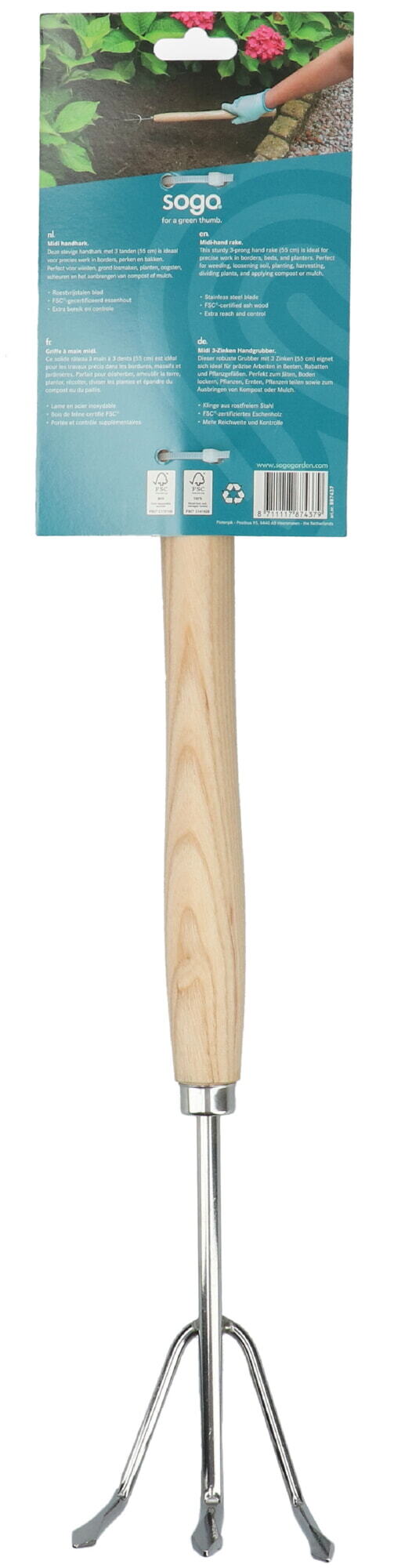 SOGO Midi-hand rake