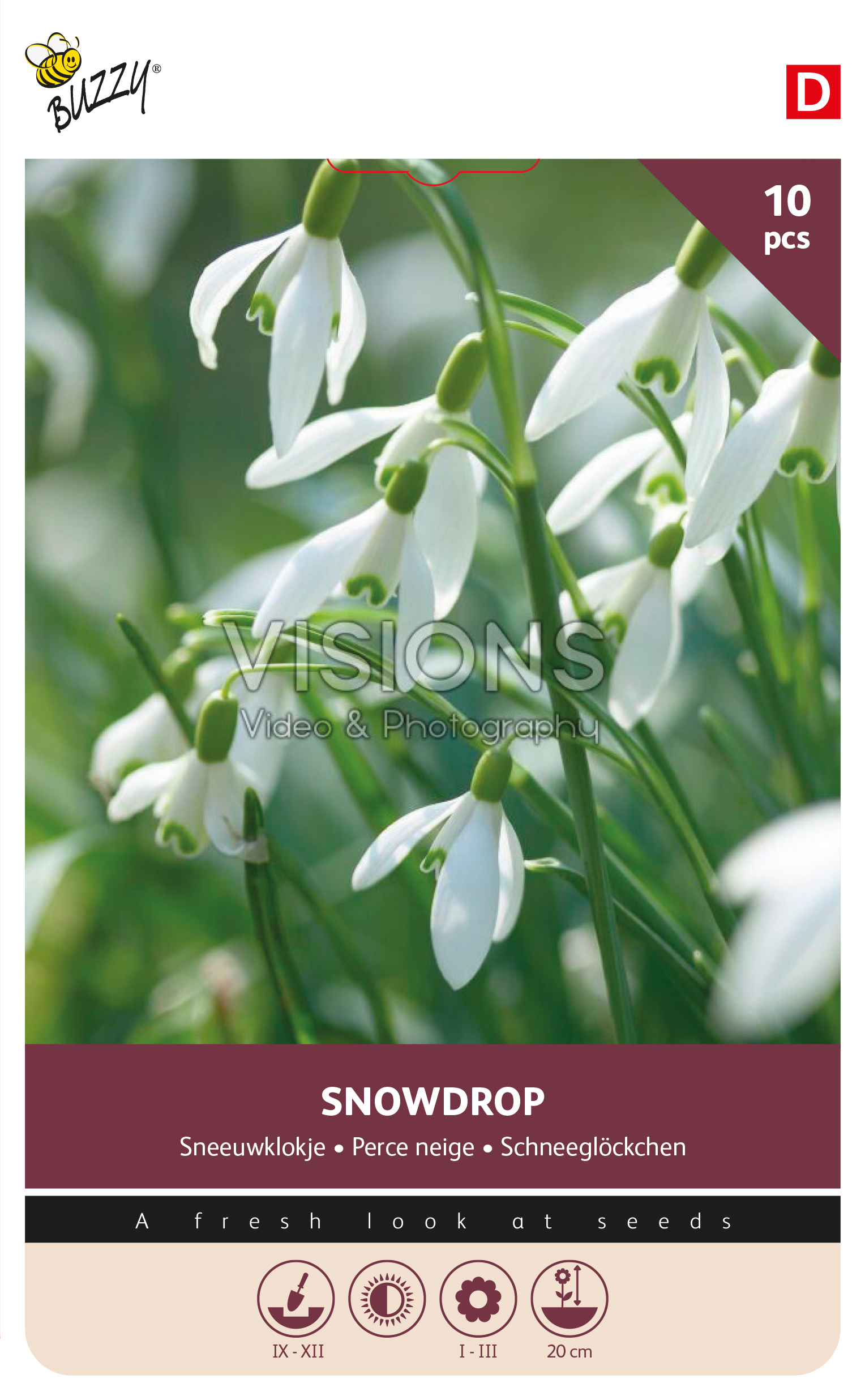 Buzzy® Bulbs Galanthus Elwesii 5/6 10pcs.