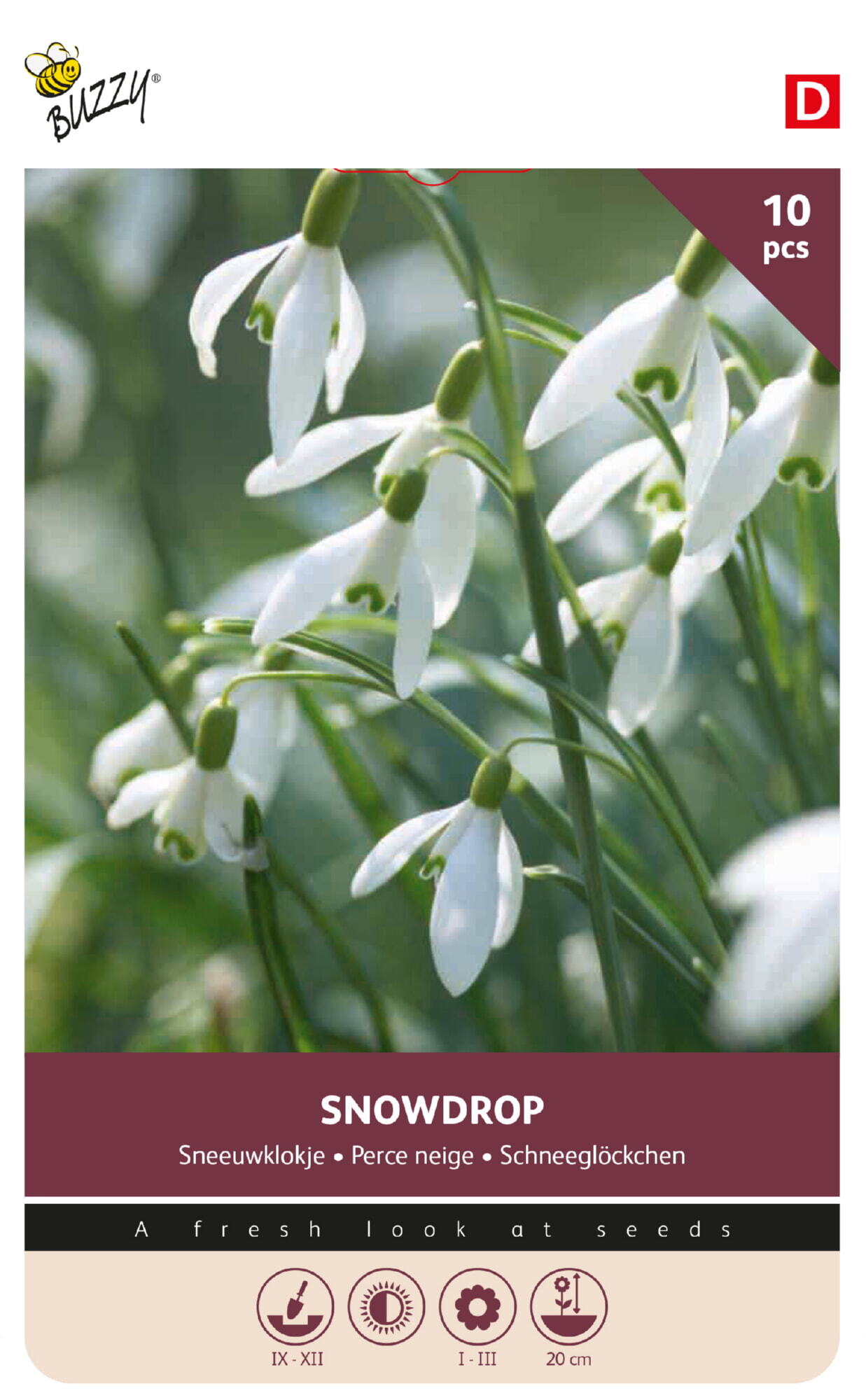 Buzzy® Bulbs Galanthus Elwesii 5/6 10pcs.